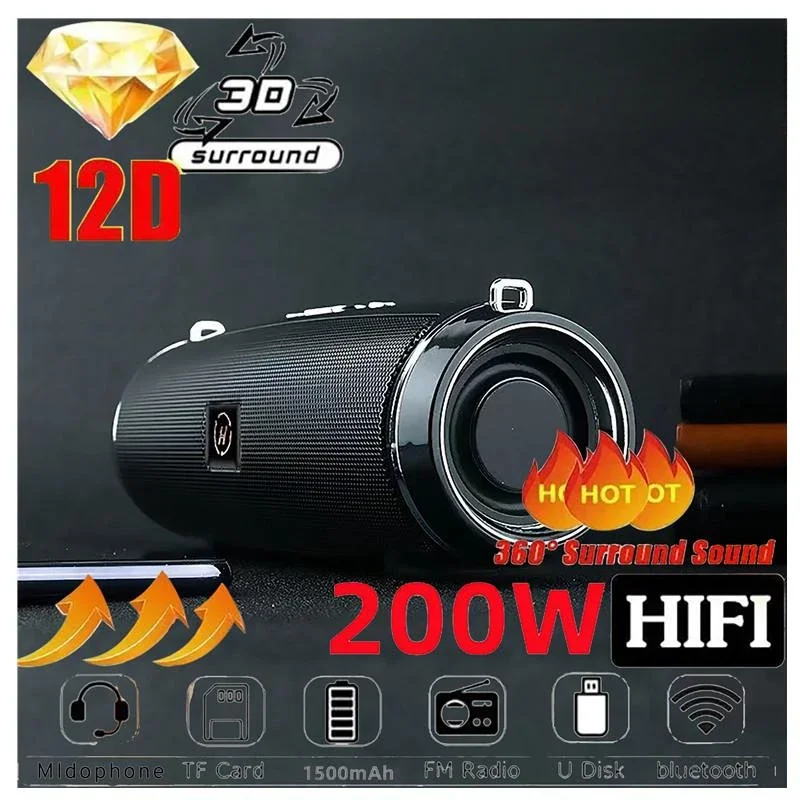 Holy Stone Drone Hs175 - Caixa De Som Speaker nirkabel portabel