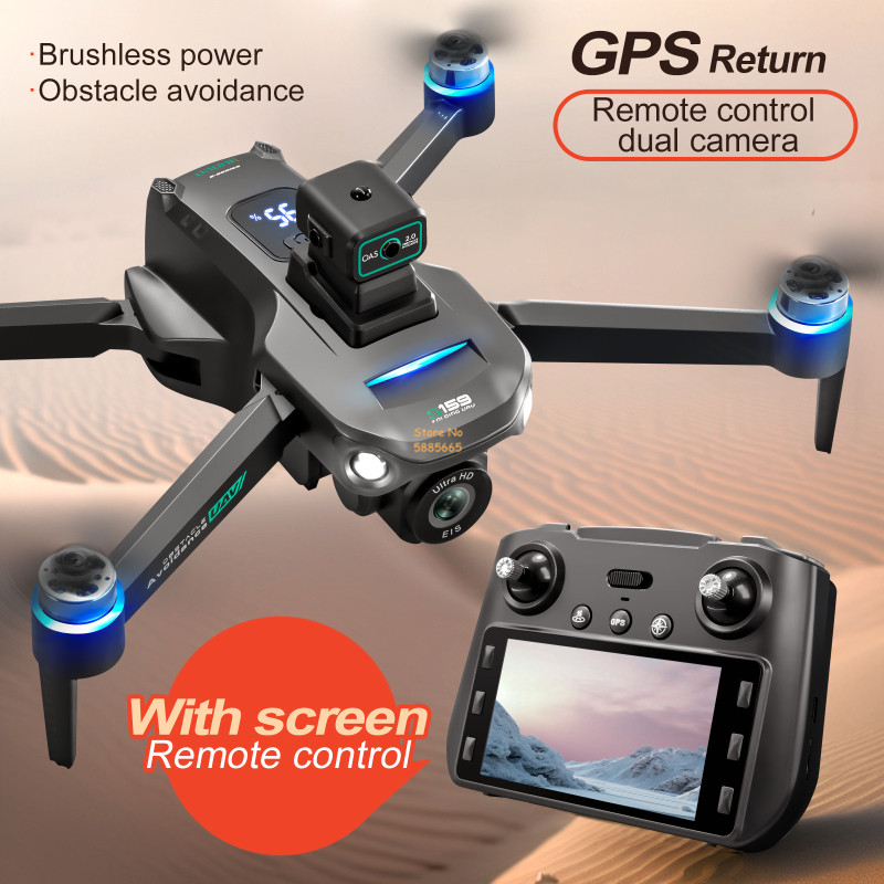 Drone Controller Screen - Drone Quadcopter kendali jarak jauh, Drone