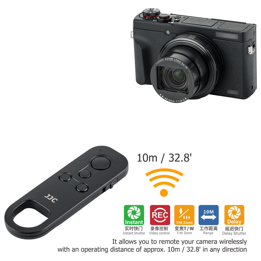 Canon Camera Eos R8 - JJC BR-E1 Remote Control Bluetooth untuk