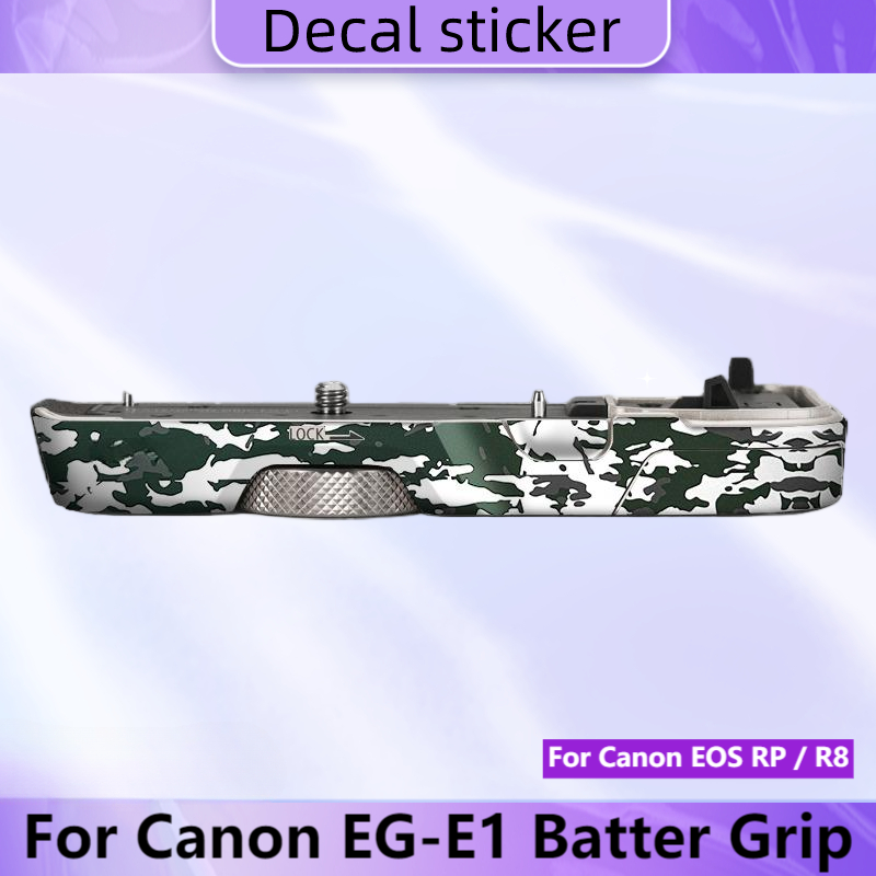 Canon Camera Eos R8 - Untuk Canon EG-E1 Extension Grip Skin