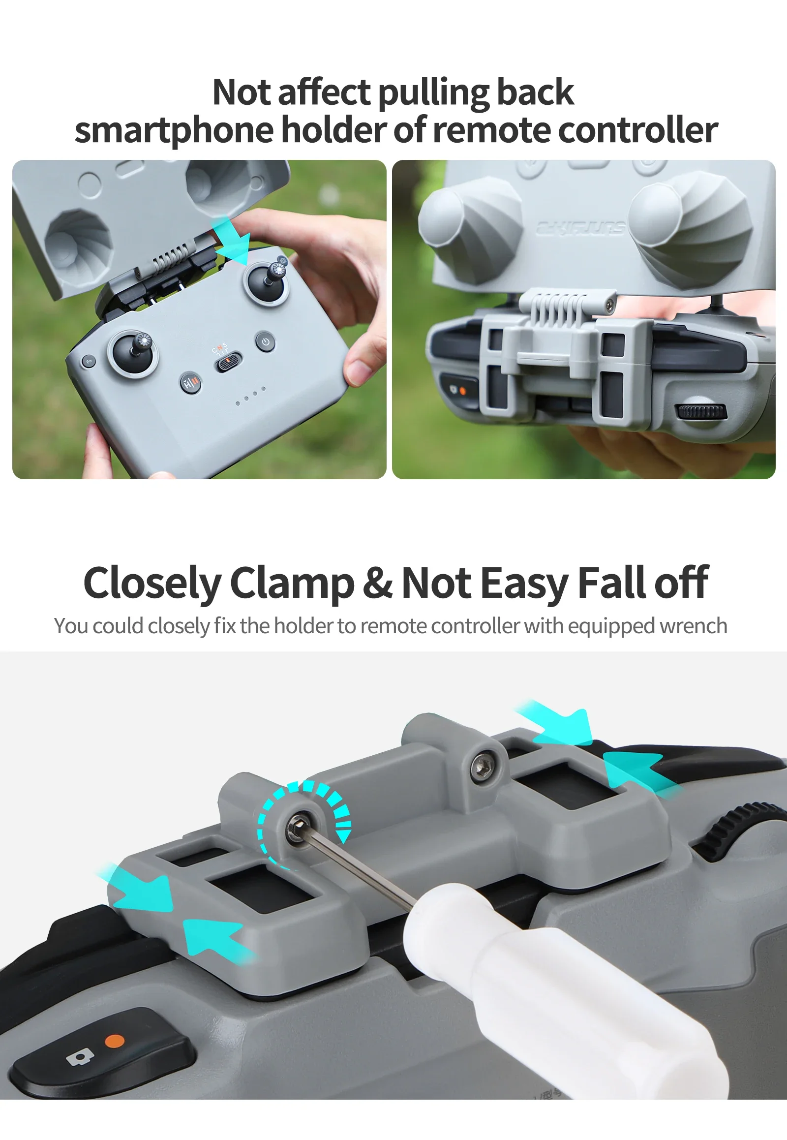 Pelindung Kontroler 2 in 1 Sun - Drone Control Stick ulasan dan harga