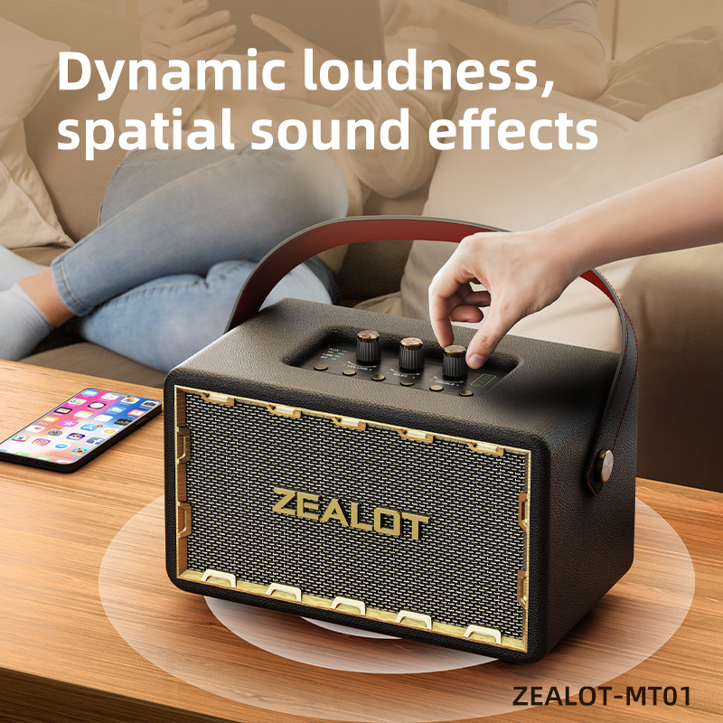 ZEALOT-MT01 Speaker Retro Blue - Holy Stone Drone Hs175 ulasan dan harga