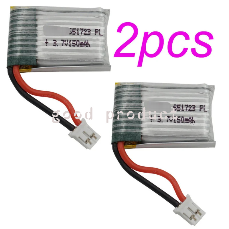 Baterai Li Polimer Lipo 3.7V 1 - Eachine Drone E010 ulasan dan harga