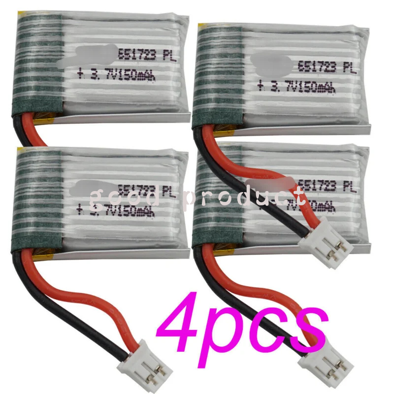 Baterai Li Polimer Lipo 3.7V 1 - Eachine Drone E010 ulasan dan harga