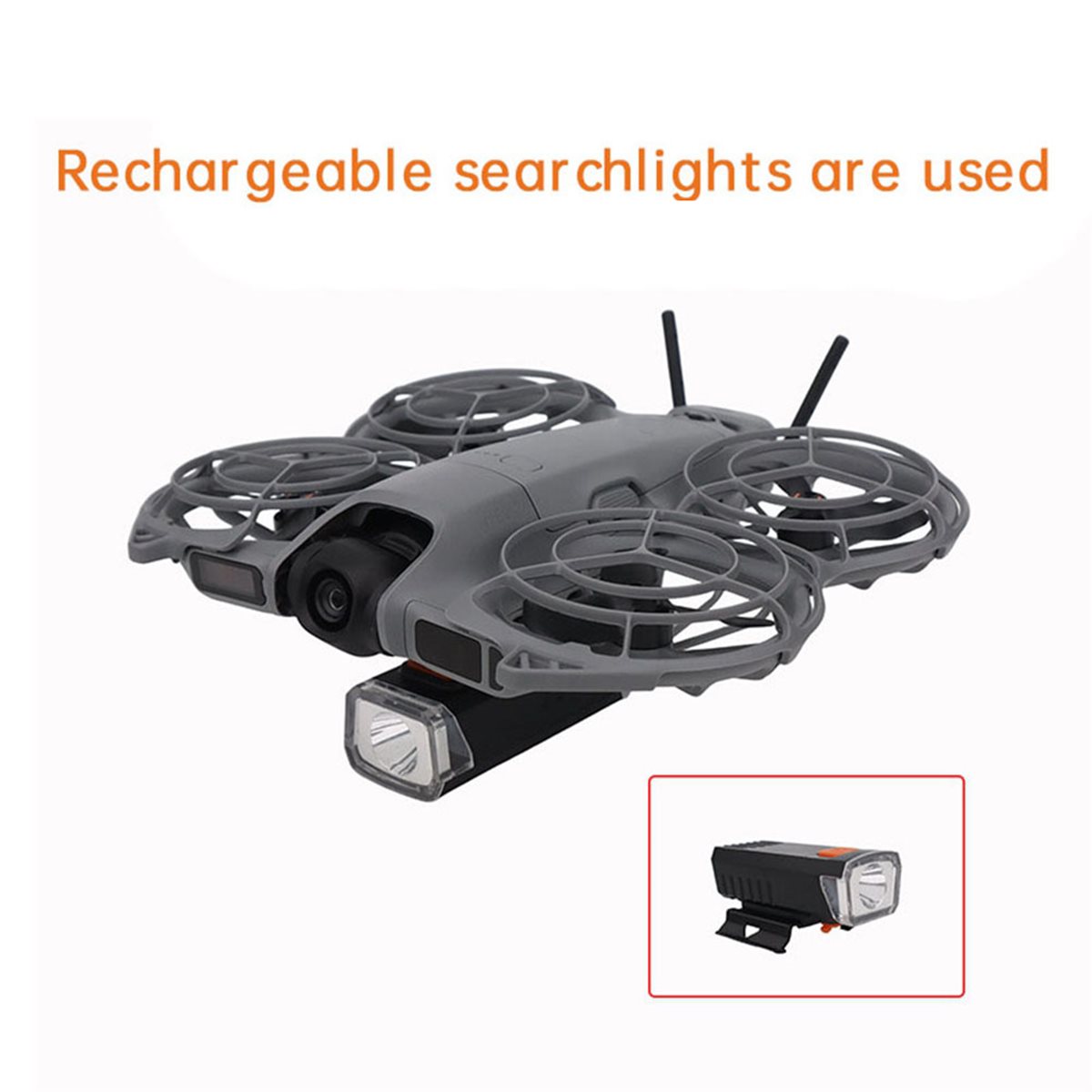 DTC5 Lampu Sorot Isi Ulang unt - Drone Power Bank ulasan dan harga
