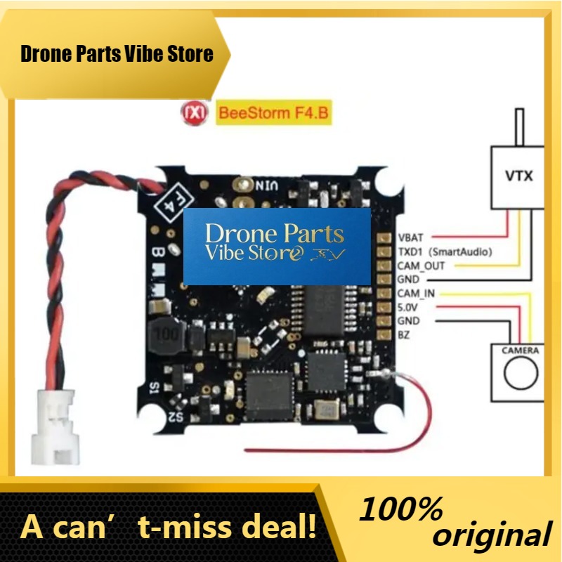 DronePOversky Inductrix F4 EVO - Betaflight Fc F4 ulasan dan harga