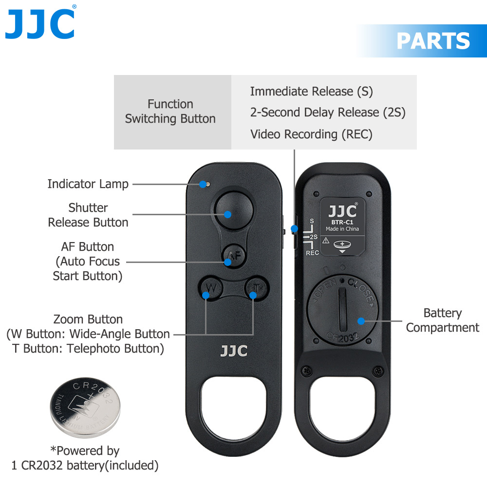 JJC BR-E1 Remote Control Bluet - Canon Camera Eos R8 ulasan dan harga