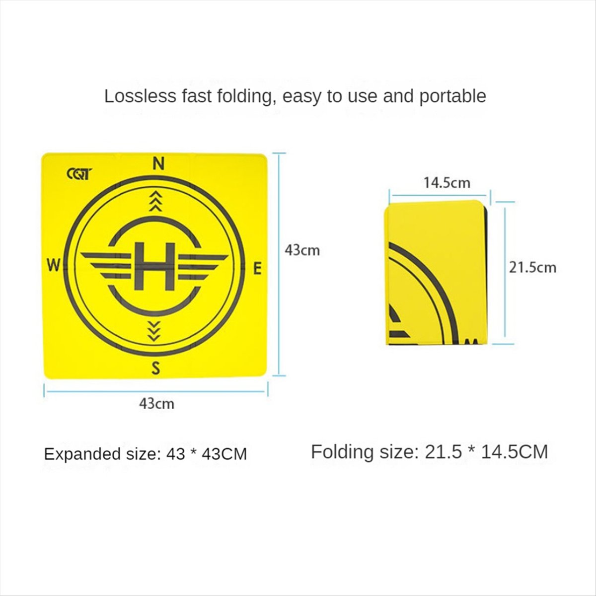 DTC5 CQT Drone Landing Pad Lip - Drone Landing Pad ulasan dan harga