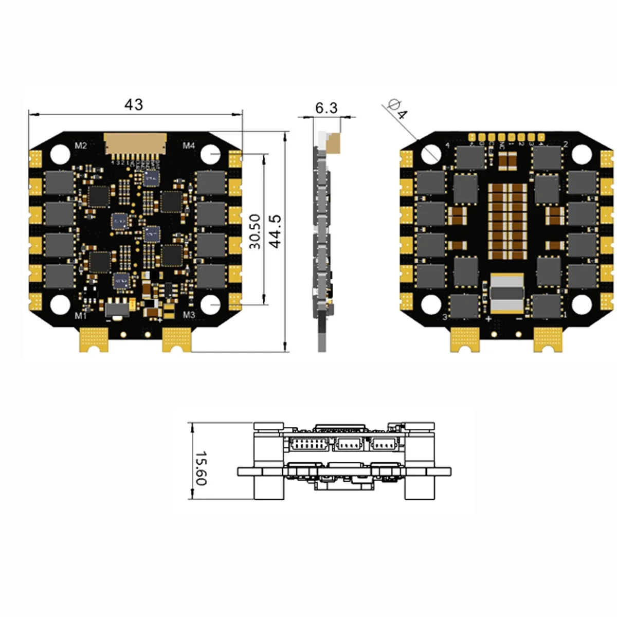 F405 F4 Flight Controller FC 6 - Betaflight Fc F4 ulasan dan harga