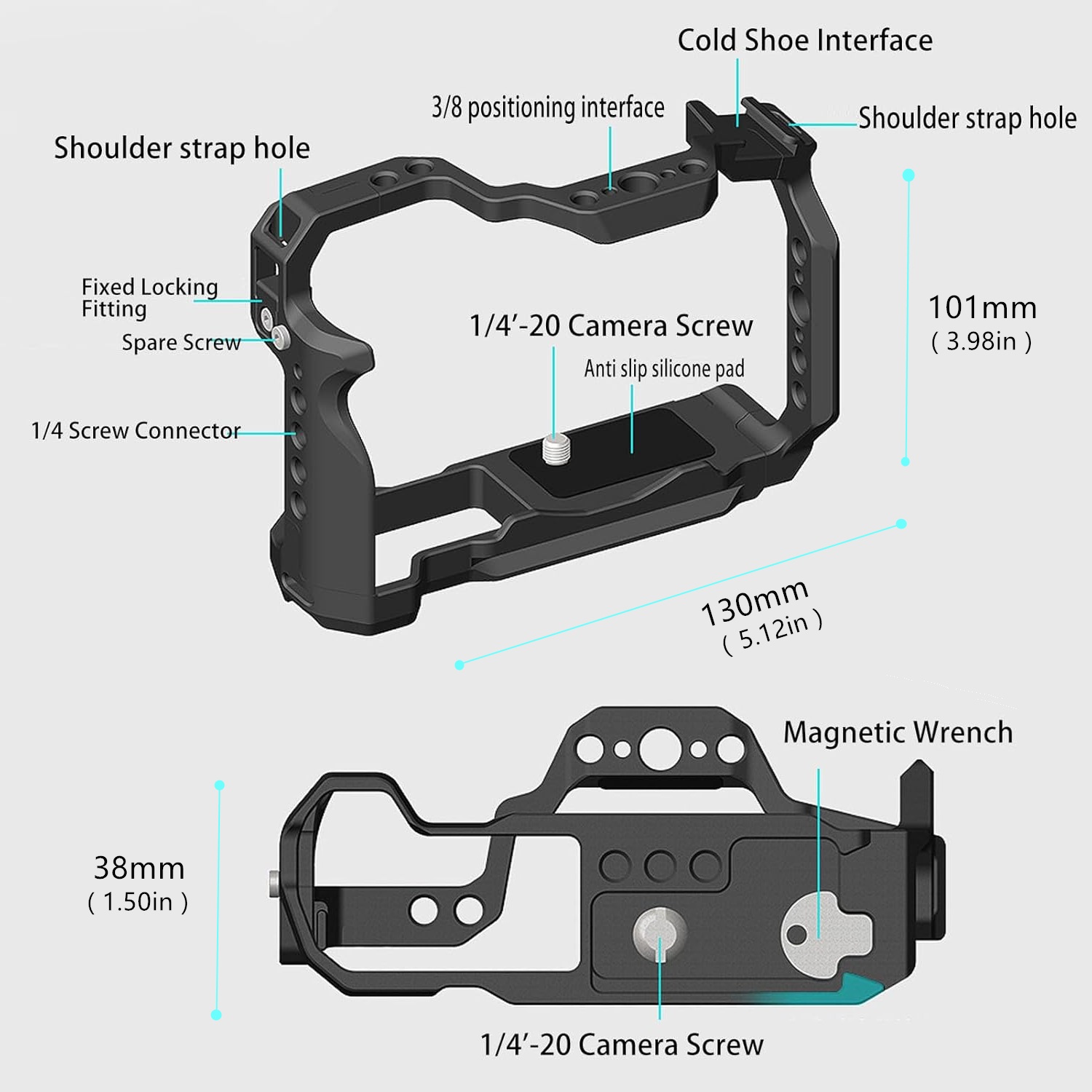 R50 Camera Cage untuk Canon EO - Canon Camera Eos R50 ulasan dan harga