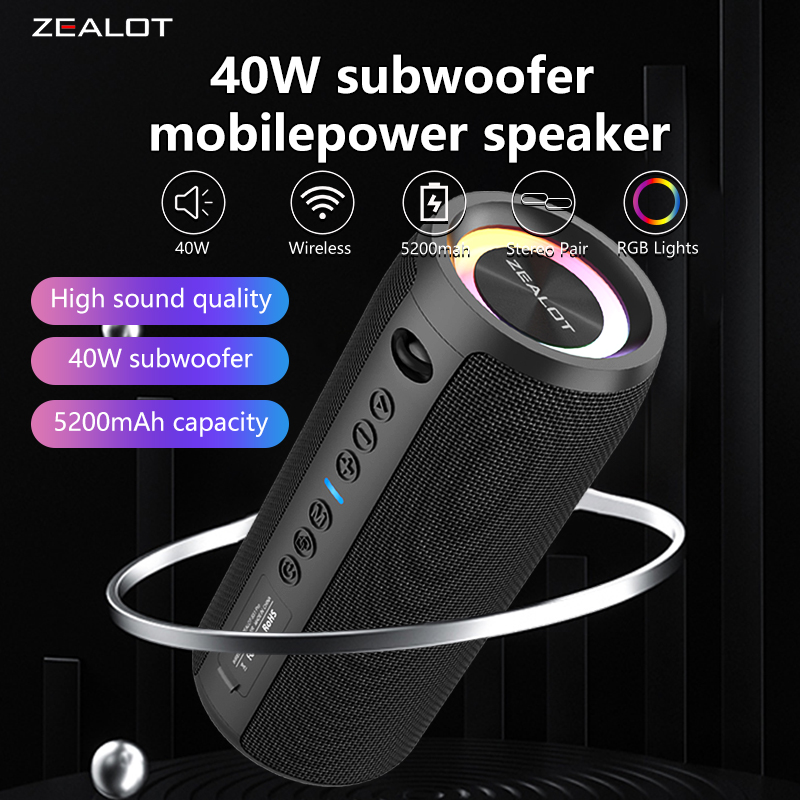 ZEALOT S51 Pro Speaker nirkabe - Holy Stone Drone Hs175 ulasan dan harga
